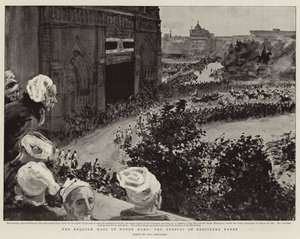 The Requiem Mass at Notre Dame, the Arrival of President Faure